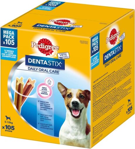 Pedigree Dentastix Daily Dental Chew Small Dog 105 Sticks