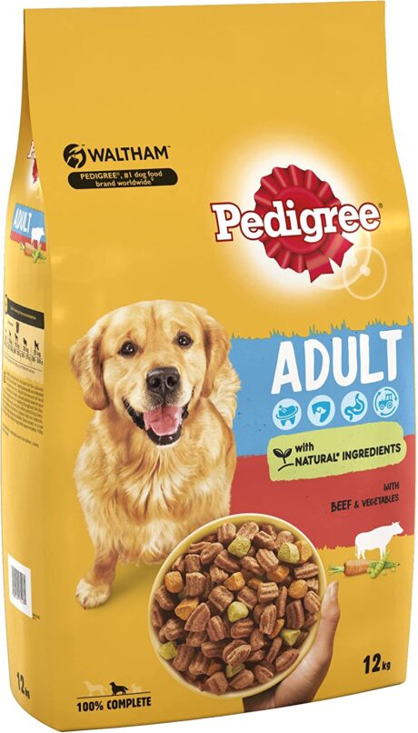 Pedigree Complete Adult Beef & Veg 12kg