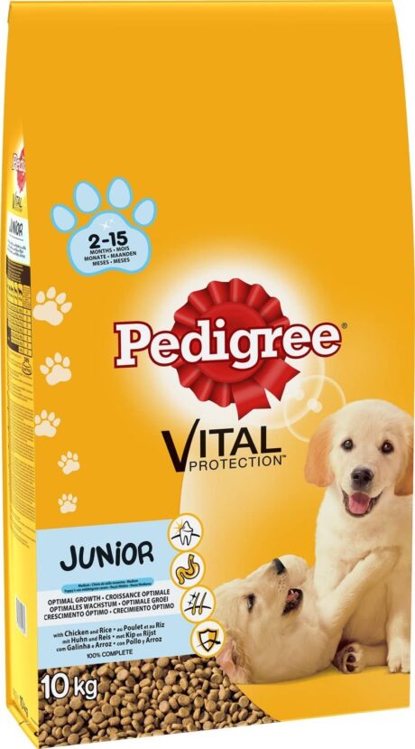 Pedigree Complete Puppy/Junior Chicken & Rice 12kg