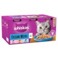 Whiskas 1+ Adult Ocean Menu in Jelly Tins 4 x 6 x 400g