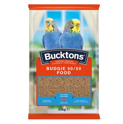 Bucktons 50/50 Budgie Food 20kg