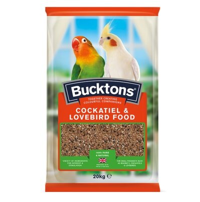 Bucktons Cockatiel & Lovebird Mix 20kg